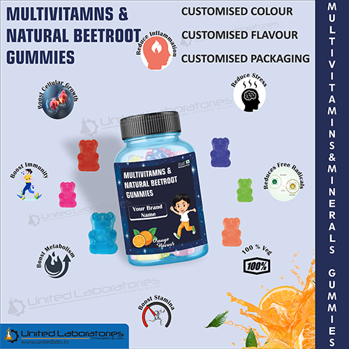 18 multivitamins with natural beetroot